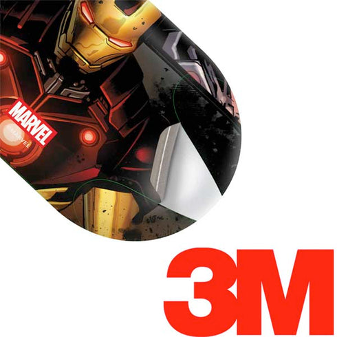 Marvel Iron Man Three Panel Galaxy Buds Plus Skin